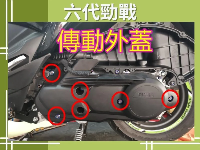 六代勁戰傳動外蓋