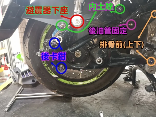 SOMOTO勁戰六代全車螺絲