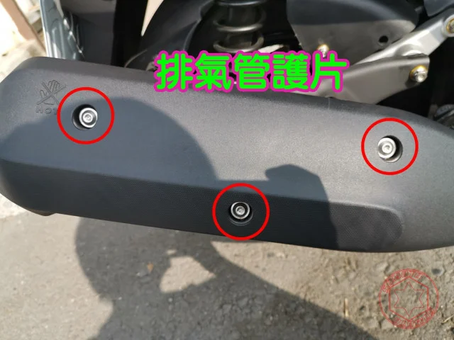 4MICA螞蟻排氣管護片螺絲 4MICA螺絲規格