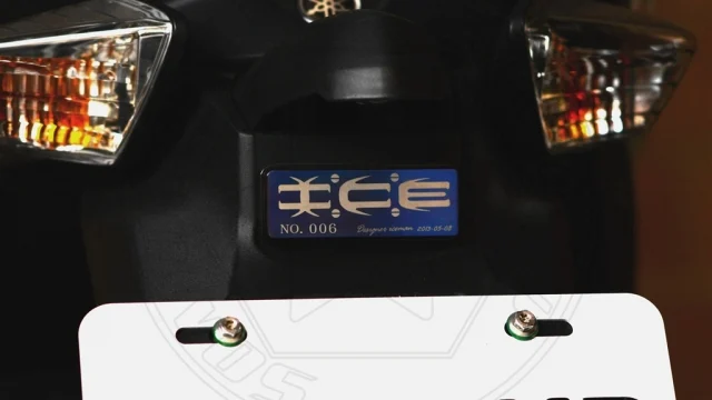 YAMAHA SMAX白鐡相關尺寸實裝圖 ICE彩繪的愛車
